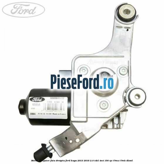 Motor stergator fata dreapta Ford Kuga 2013-2016 2.0 TDCi 4x4 150 cp T7MA, T7MB diesel