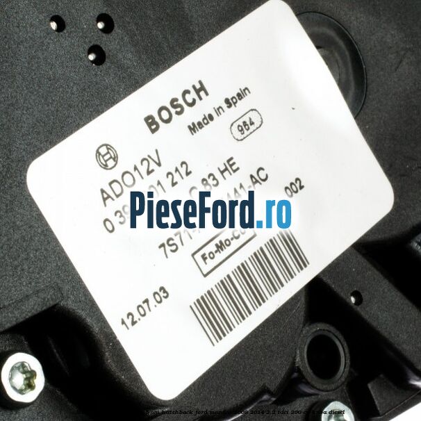 Motor stergator luneta 5 usi hatchback Ford Mondeo 2008-2014 2.2 TDCi 200 cp Motor stergator luneta 5 usi hatchback Ford Mondeo 2008-2014 2.2 TDCi 200 cp KNBA diesel