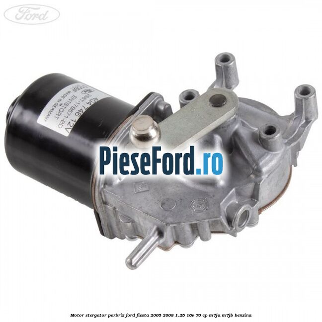 Motor stergator parbriz Ford Fiesta 2005-2008 1.25 16V 70 cp Motor stergator parbriz Ford Fiesta 2005-2008 1.25 16V 70 cp M7JA, M7JB benzina