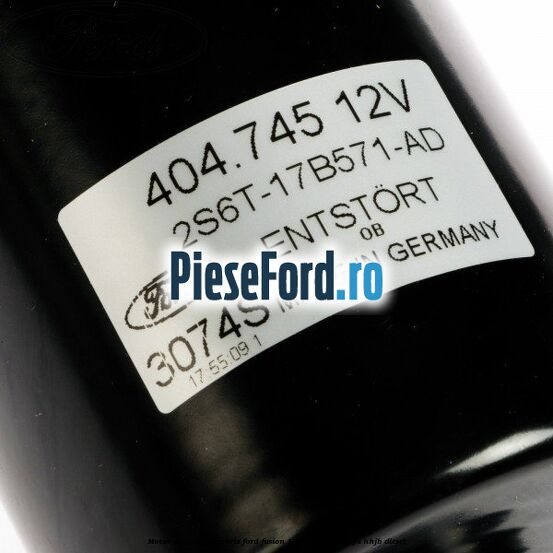 Motor stergator parbriz Ford Fusion 1.6 TDCi 90 cp Motor stergator parbriz Ford Fusion 1.6 TDCi 90 cp HHJA, HHJB diesel