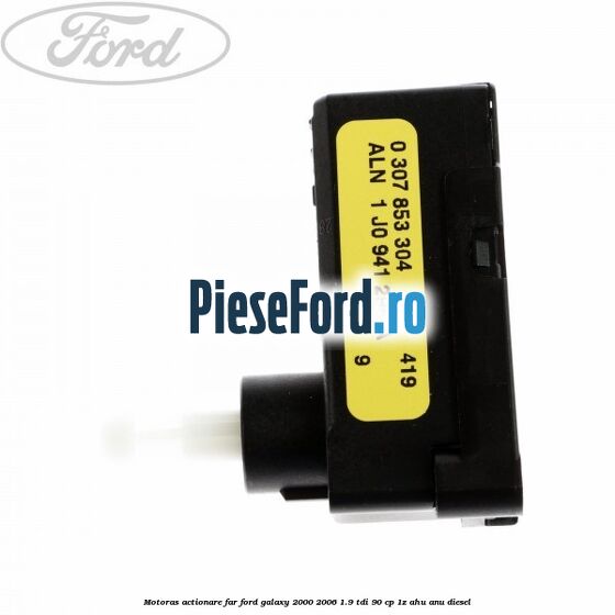 Motoras actionare far Ford Galaxy 2000-2006 1.9 TDI 90 cp 1Z, AHU, ANU diesel