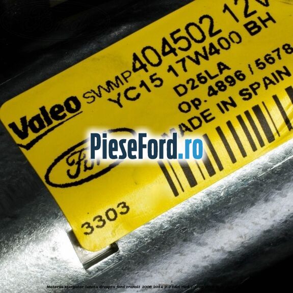 Motoras stergator luneta dreapta Ford Transit 2006-2014 2.2 TDCi RWD 100 cp DRRA, DRRB, DRRC diesel