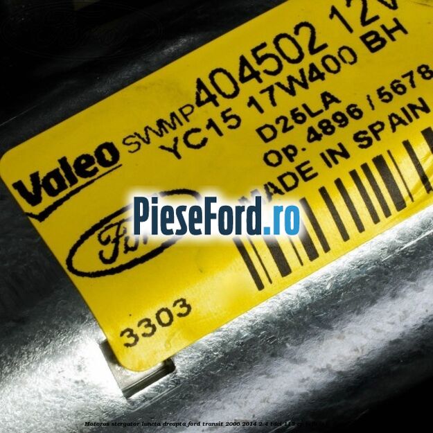 Motoras stergator luneta dreapta Ford Transit 2006-2014 2.4 TDCi 115 cp JXFA, JXFC diesel