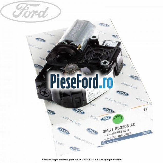 Motoras trapa electrica Ford C-Max 2007-2011 1.8 122 cp QQDC benzina