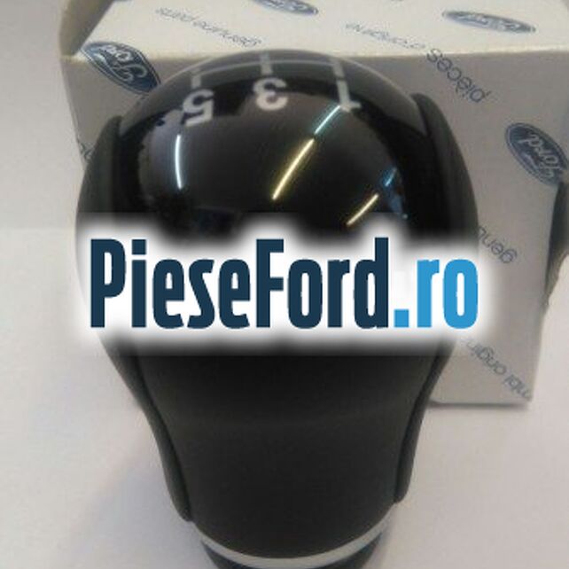 Nuca schimbator, 5 trepte piele Ford S-Max 2007-2014 2.0 TDCi 140 cp QXWA, QXWB, QXWC, UFWA diesel