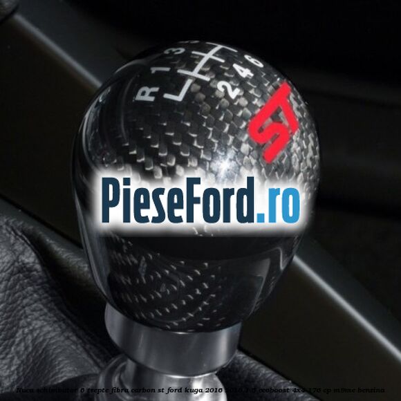 Nuca schimbator 6 trepte fibra carbon ST Ford Kuga 2016-2018 1.5 EcoBoost 4x4 176 cp M9ME benzina