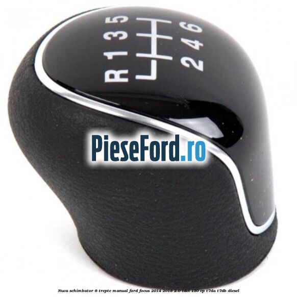 Nuca schimbator 6 trepte manual Ford Focus 2014-2018 2.0 TDCi 150 cp T7DA, T7DB diesel