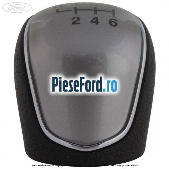 Nuca schimbator, 6 trepte plastic crom Ford Mondeo 2008-2014 2.0 TDCi 130 cp AZBA diesel