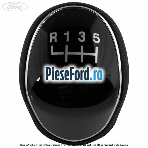 Nuca schimbator, cutie 6 trepte plastic Ford Focus 2011-2014 1.6 EcoBoost 150 cp JQDA, JQDB, YUDA benzina
