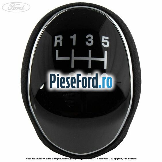 Nuca schimbator, cutie 6 trepte plastic Ford Focus 2011-2014 1.6 EcoBoost 182 cp JTDA, JTDB benzina
