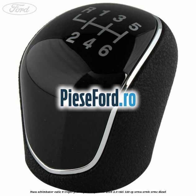 Nuca schimbator, cutie 6 trepte plastic Ford Kuga 2013-2016 2.0 TDCi 120 cp XRMA, XRMB, XRMC diesel