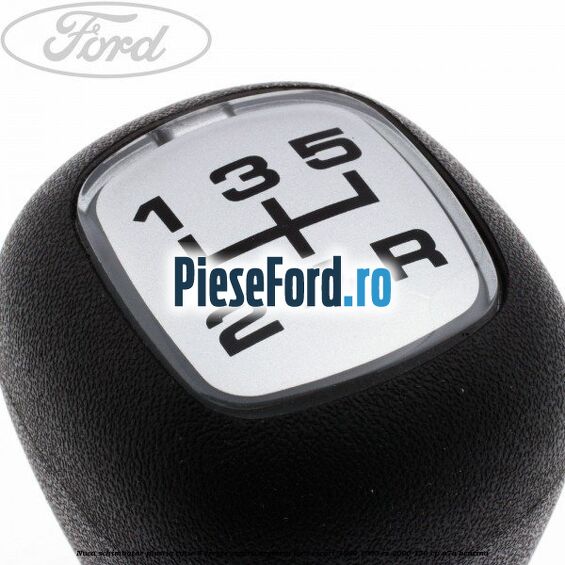 Nuca schimbator, plastic cutie 5 trepte centru argintiu Ford Escort 1990-1995 RS 2000 150 cp N7A benzina