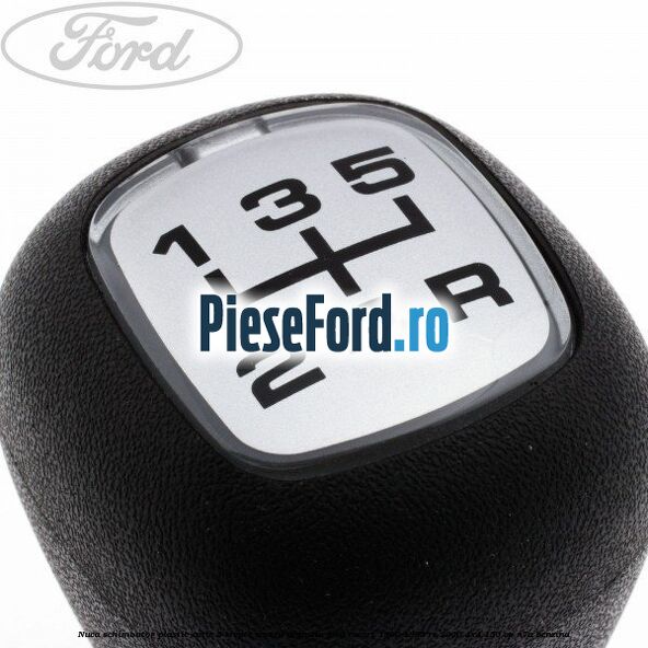 Nuca schimbator, plastic cutie 5 trepte centru argintiu Ford Escort 1990-1995 RS 2000 4x4 150 cp N7A benzina