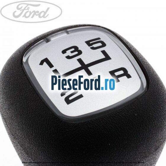 Nuca schimbator, plastic cutie 5 trepte centru argintiu Ford Escort 1995-1998 1.8 D 60 cp RTE, RTF, RTH diesel