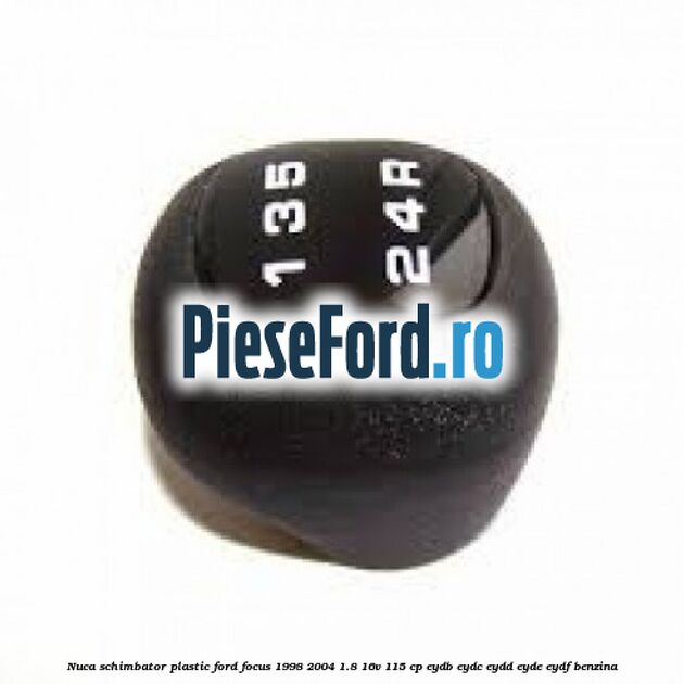 Nuca schimbator, plastic Ford Focus 1998-2004 1.8 16V 115 cp EYDB, EYDC, EYDD, EYDE, EYDF benzina