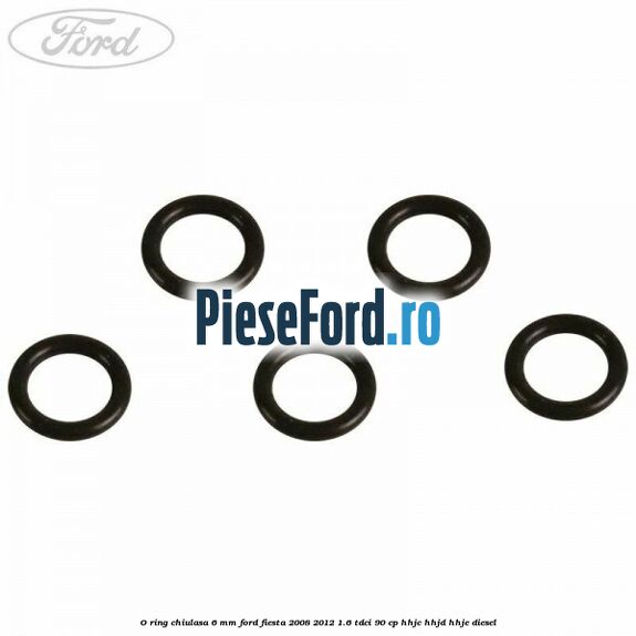 O ring chiulasa 6 mm Ford Fiesta 2008-2012 1.6 TDCi 90 cp