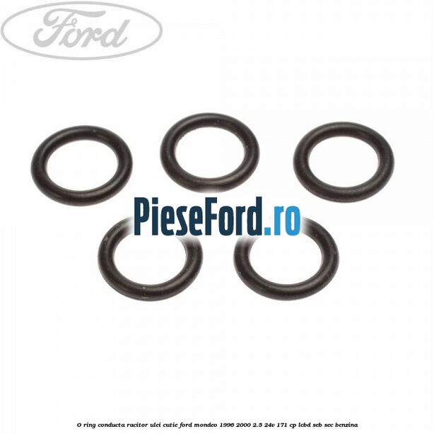 O-ring conducta racitor ulei cutie Ford Mondeo 1996-2000 2.5 24V 171 cp LCBD, SEB, SEC benzina