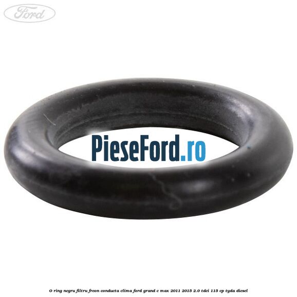 O-ring negru filtru freon conducta clima Ford Grand C-Max 2011-2015 2.0 TDCi 115 cp TYDA diesel