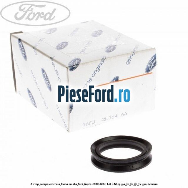 O-ring pompa centrala frana, cu ABS Ford Fiesta 1996-2001 1.3 i 50 cp JJA, JJC, JJE, JJJ, JJK, JJM benzina