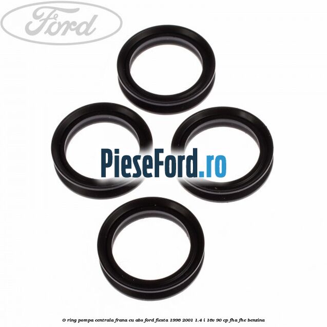 O-ring pompa centrala frana, cu ABS Ford Fiesta 1996-2001 1.4 i 16V 90 cp FHA, FHE benzina