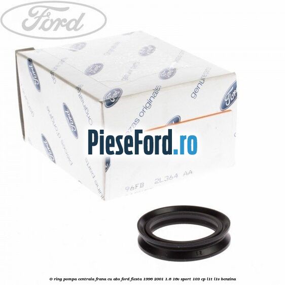 O-ring pompa centrala frana, cu ABS Ford Fiesta 1996-2001 1.6 16V Sport 103 cp L1T, L1V benzina