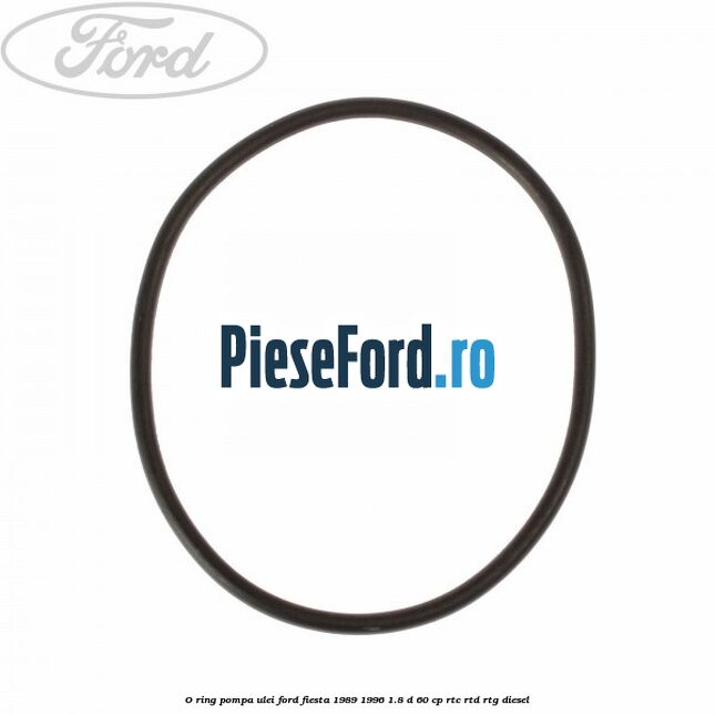 O-ring pompa ulei Ford Fiesta 1989-1996 1.8 D 60 cp RTC, RTD, RTG diesel