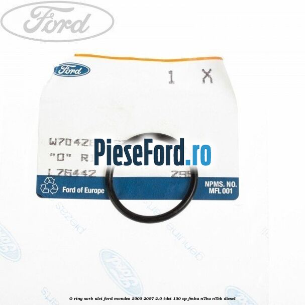 O-ring sorb ulei Ford Mondeo 2000-2007 2.0 TDCi 130 cp FMBA, N7BA, N7BB diesel