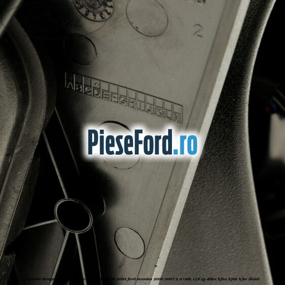 Oglinda dreapta reglaj electric an 10/2000-06/2003 Ford Mondeo 2000-2007 2.0 TDDI 115 cp D6BA, HJBA, HJBB, HJBC diesel