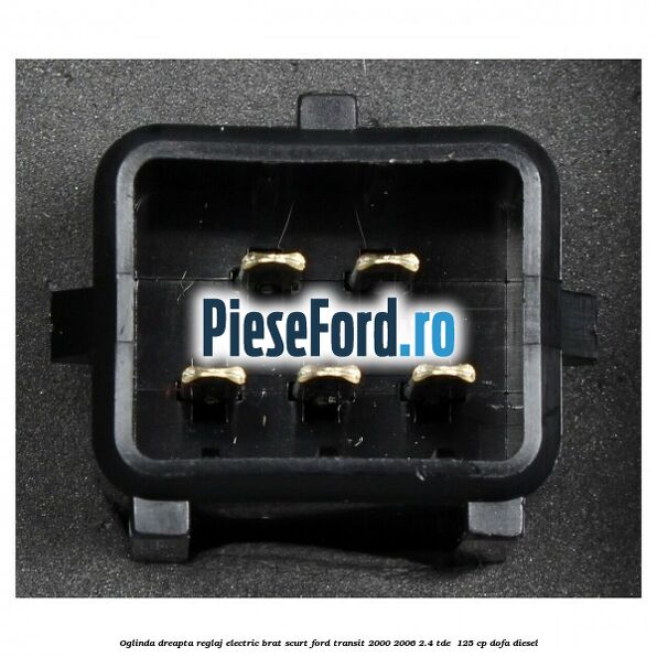 Oglinda dreapta reglaj electric brat scurt Ford Transit 2000-2006 2.4 TDE  125 cp DOFA diesel