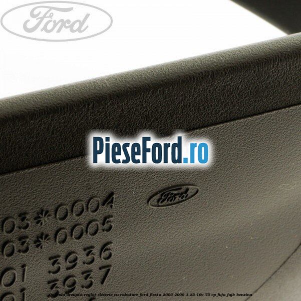 Oglinda dreapta reglaj electric cu rabatare Ford Fiesta 2005-2008 1.25 16V 75 cp FUJA, FUJB benzina