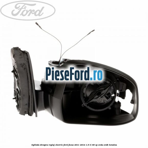 Oglinda dreapta reglaj electric Ford Focus 2011-2014 1.6 Ti 85 cp XTDA, XTDB benzina