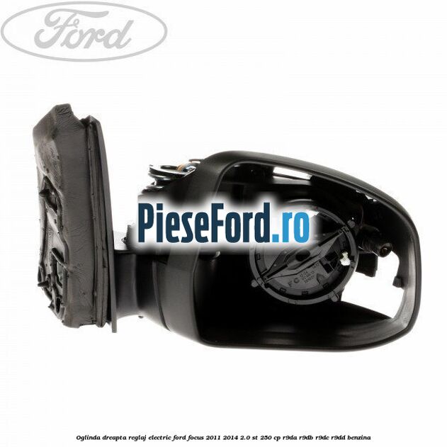 Oglinda dreapta reglaj electric Ford Focus 2011-2014 2.0 ST 250 cp R9DA, R9DB, R9DC, R9DD benzina
