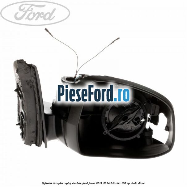 Oglinda dreapta reglaj electric Ford Focus 2011-2014 2.0 TDCi 136 cp UKDB diesel