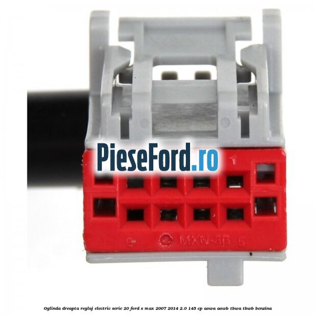 Oglinda dreapta reglaj electric serie 20 Ford S-Max 2007-2014 2.0 145 cp AOWA, AOWB, TBWA, TBWB benzina