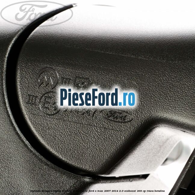 Oglinda dreapta reglaj electric si memorie Ford S-Max 2007-2014 2.0 EcoBoost 203 cp TNWA benzina
