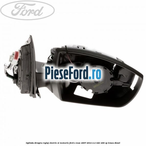 Oglinda dreapta reglaj electric si memorie Ford S-Max 2007-2014 2.2 TDCi 200 cp KNWA diesel