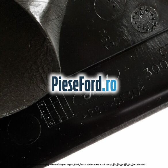 Oglinda dreapta reglaj manual capac negru Ford Fiesta 1996-2001 1.3 i 50 cp JJA, JJC, JJE, JJJ, JJK, JJM benzina