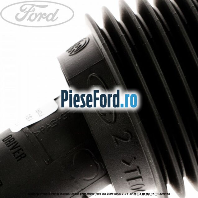 Oglinda dreapta reglaj manual capac primerizat Ford Ka 1996-2008 1.3 i 49 cp JJD, JJF, JJG, JJH, JJL benzina