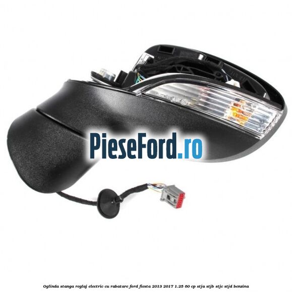 Oglinda stanga reglaj electric cu rabatare Ford Fiesta 2013-2017 1.25 60 cp STJA, STJB, STJC, STJD benzina