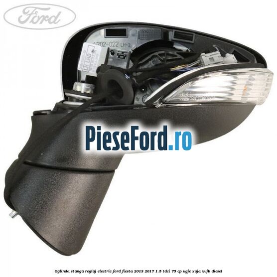 Oglinda stanga reglaj electric Ford Fiesta 2013-2017 1.5 TDCi 75 cp UGJC, XUJA, XUJB diesel