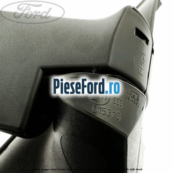 Oglinda stanga reglaj manual brat lung Ford Transit 2000-2006 2.4 DI  90 cp D2FA, D2FB diesel
