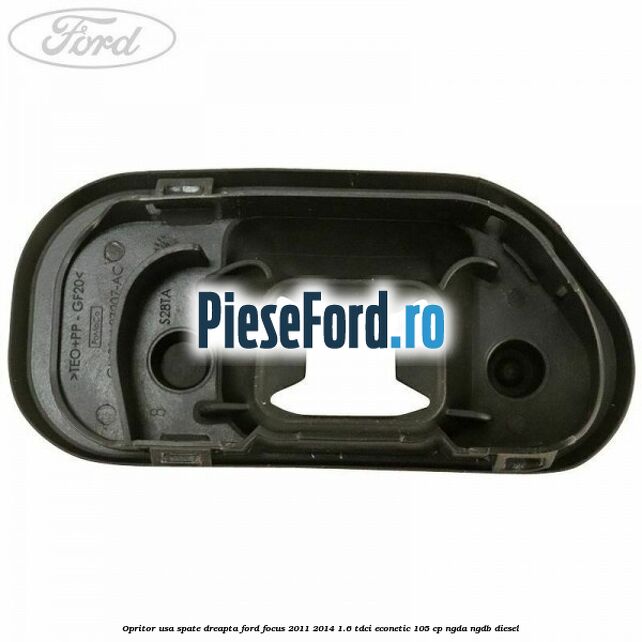 Opritor usa spate dreapta Ford Focus 2011-2014 1.6 TDCi ECOnetic 105 cp NGDA, NGDB diesel