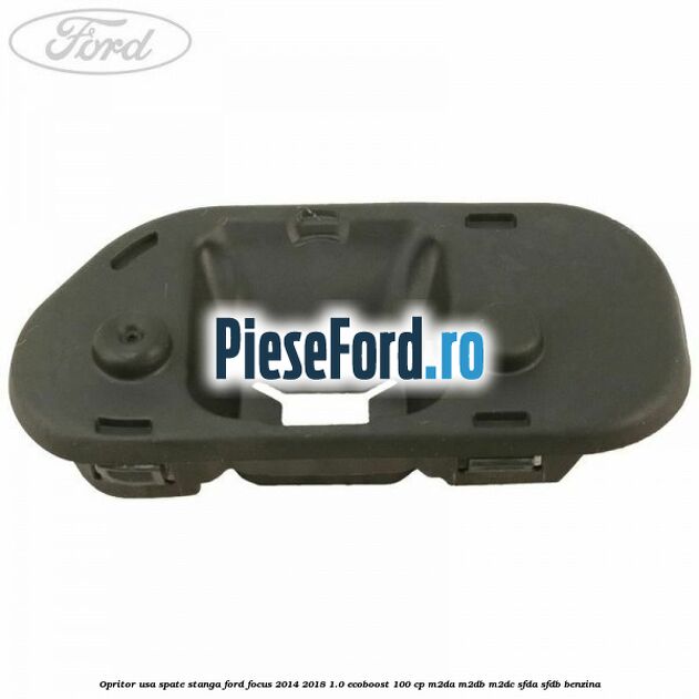 Opritor usa spate stanga Ford Focus 2014-2018 1.0 EcoBoost 100 cp M2DA, M2DB, M2DC, SFDA, SFDB benzina