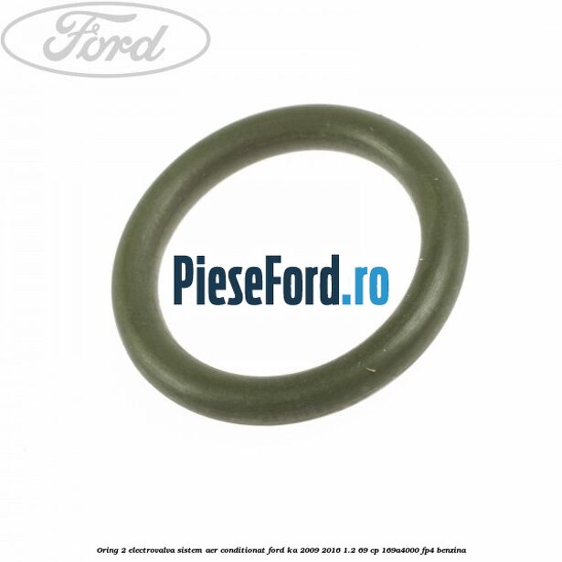 Oring 2 electrovalva sistem aer conditionat Ford Ka 2009-2016 1.2 69 cp 169A4000, FP4 benzina
