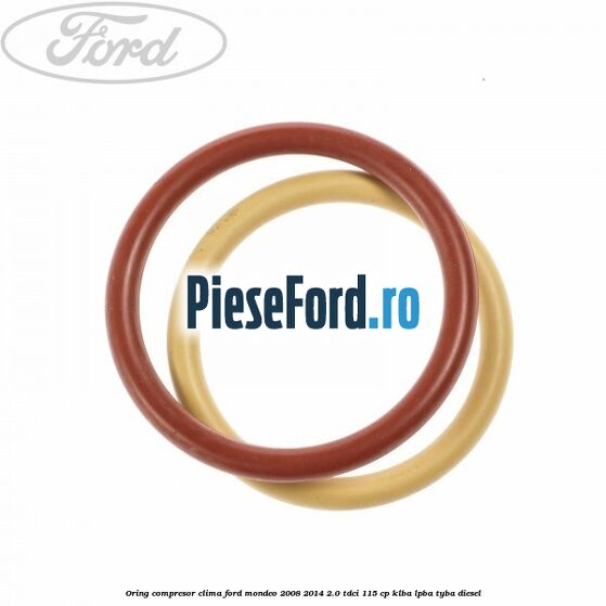 Oring compresor clima Ford Mondeo 2008-2014 2.0 TDCi 115 cp KLBA, LPBA, TYBA diesel