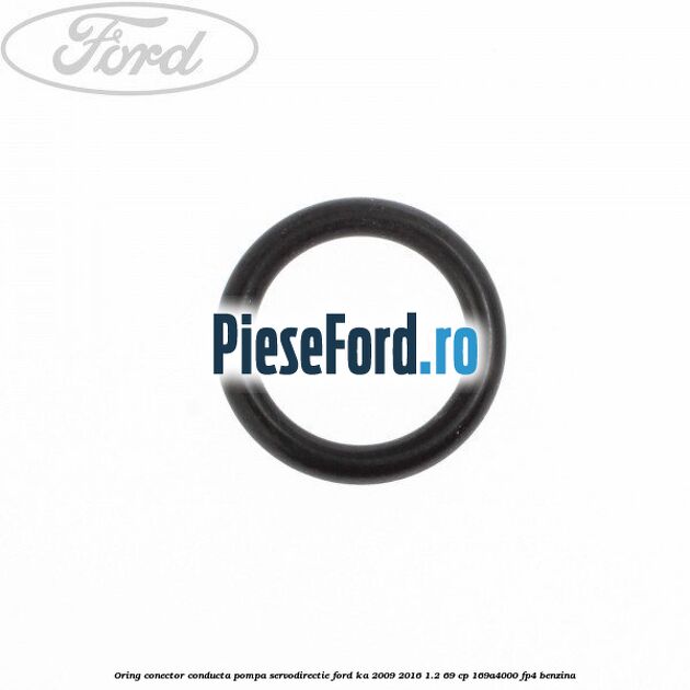 Oring conector conducta pompa servodirectie Ford Ka 2009-2016 1.2 69 cp