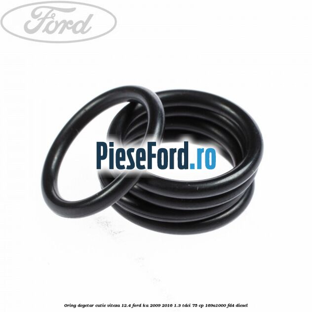 Oring degetar cutie viteza 12.4 Ford Ka 2009-2016 1.3 TDCi 75 cp 169A1000, FD4 diesel