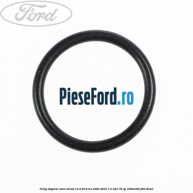 Oring degetar cutie viteza 12.5 Ford Ka 2009-2016 1.3 TDCi 75 cp 169A1000, FD4 diesel