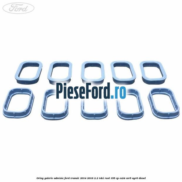 Oring galerie admisie Ford Transit 2014-2018 2.2 TDCi RWD 155 cp CV24, CVR5, UYR6 diesel