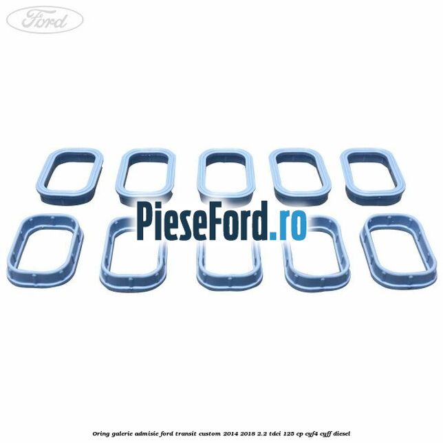 Oring galerie admisie Ford Transit Custom 2014-2018 2.2 TDCi 125 cp CYF4, CYFF diesel